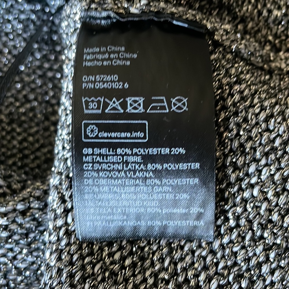 NWOT HM Metalic Racerback Tank - Picture 6 of 6